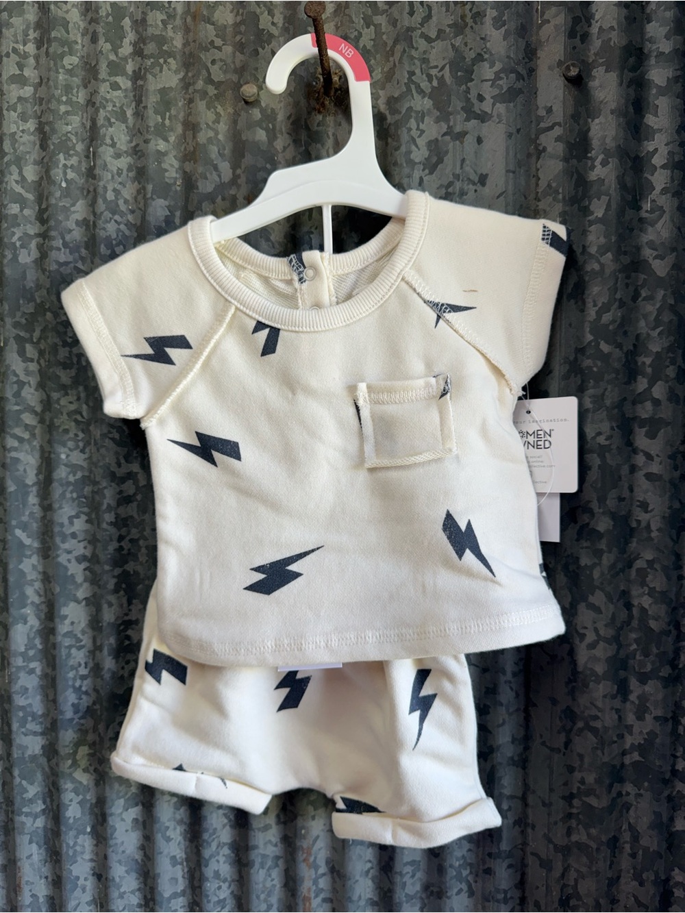 Cream Lightning Kids Matching Set - Brand: